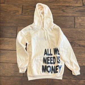 Cream Hoodie